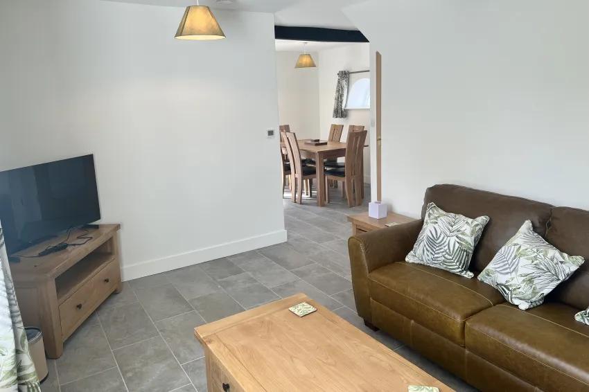 Sitting room with smart TV