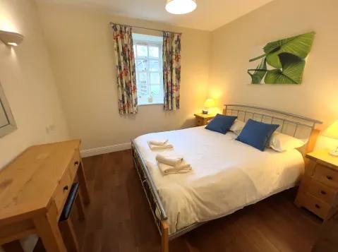 Main bedroom with king-sized bed