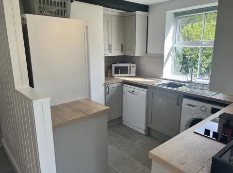 Kitchen with appliances
