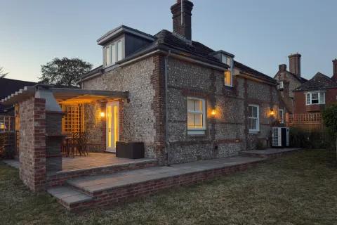 Stables Cottage Dusk View