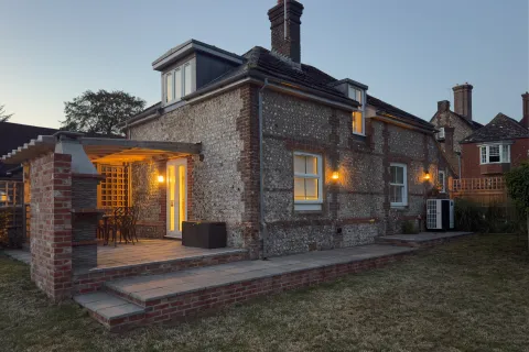 Stables Cottage Dusk View